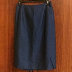 Kasper ASL Women's Dark Blue Skirt Size 8